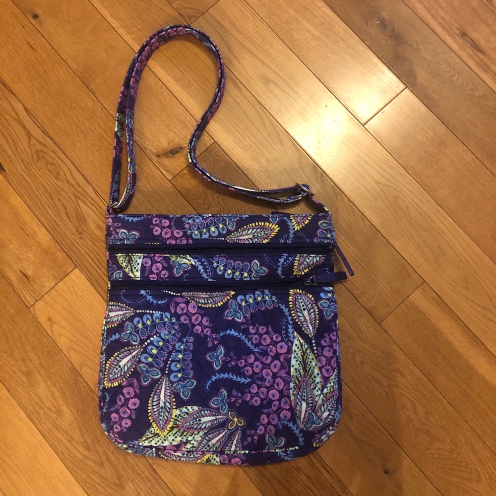 Purple Vera Bradley purse